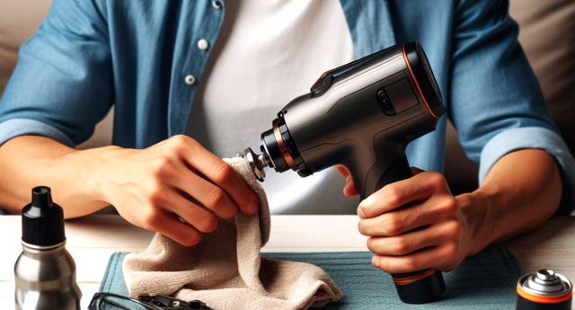 vedlikeholde massasjepistolen